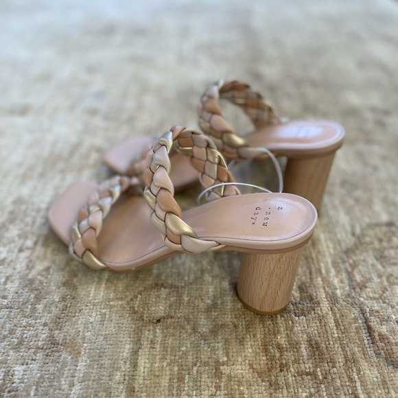 NWOB, A New Day Braided Slide Heels, Size 8 - Picture 2 of 12